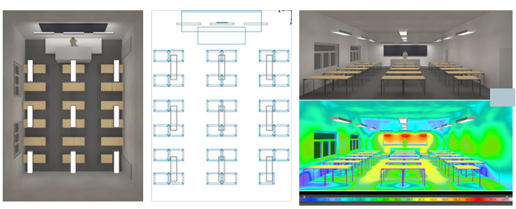教室照度模擬設(shè)計(jì)